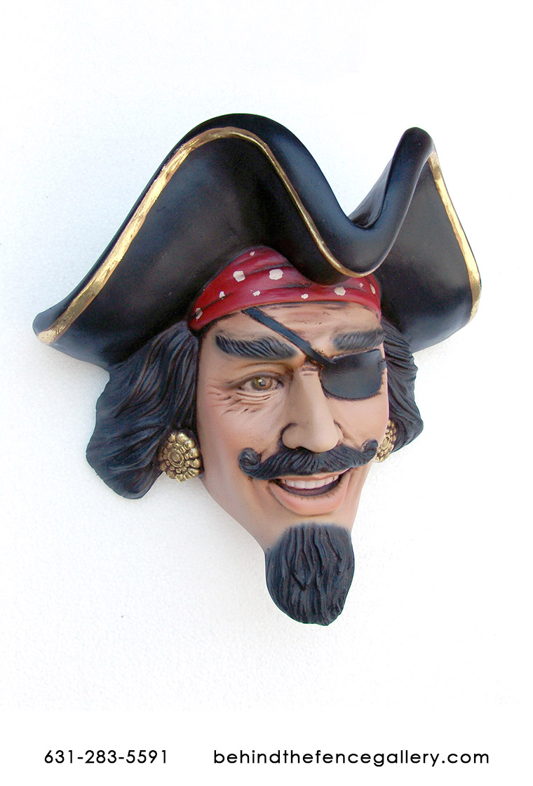 Pirate Head Wall Decor Pirate Head Wall Decor