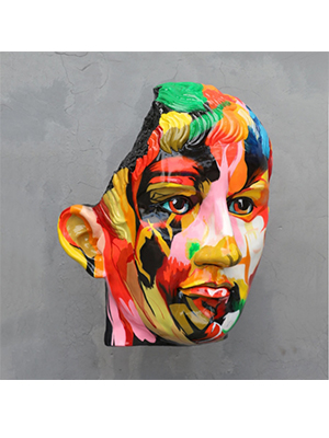 Caesar Pop Art Wall Sculpture  Caesar Pop Art Wall Sculpture