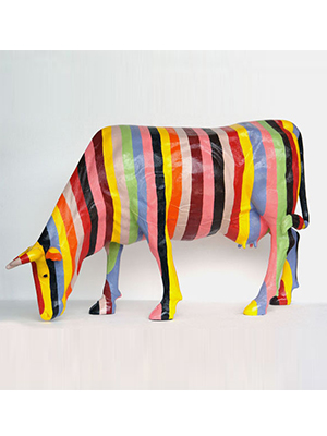 Rainbow Cow (with or without Horns) Rainbow Cow (with or without Horns)