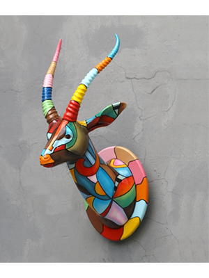 Pop Art Gazelle Head Pop Art Gazelle Head