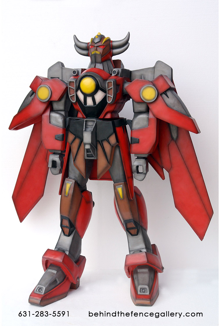 Red Robot Statue Red Robot Statue