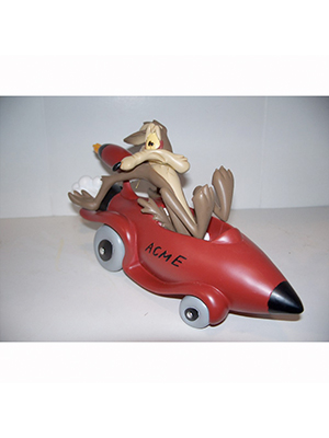 Wyle Coyote in a Rocket Car Wyle Coyote in a Rocket Car