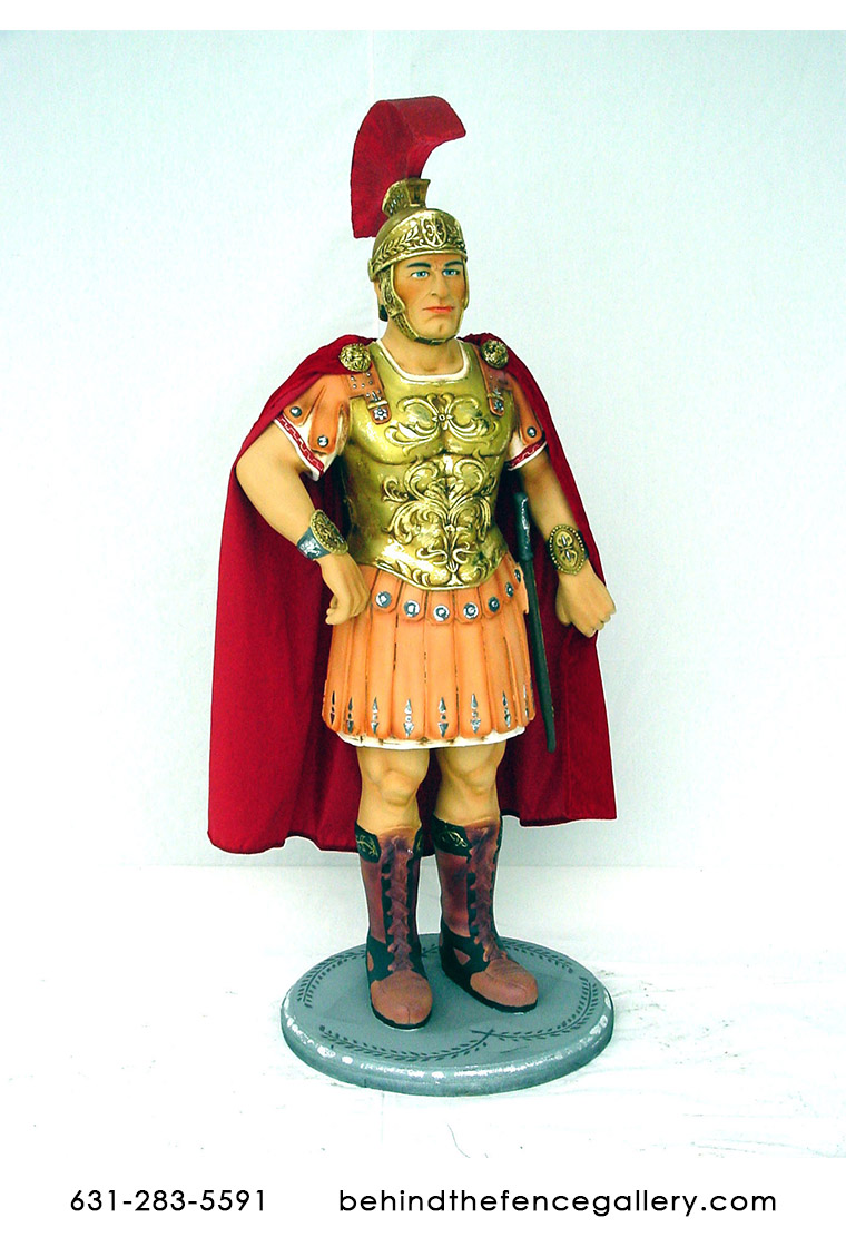 Roman Soldier Statue - 3ft Roman Soldier Statue - 3ft