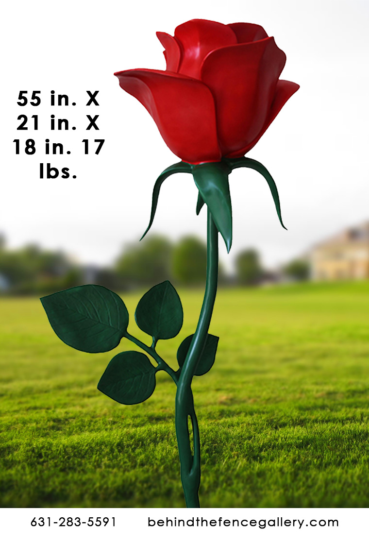 Blooming Rose Flower Statue Blooming Rose Flower Statue
