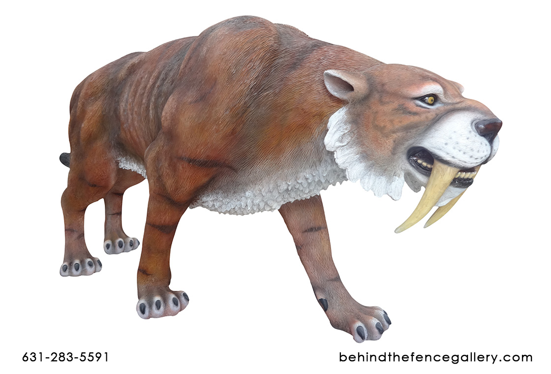 Saber-toothed Tiger Statue Saber-toothed Tiger Statue