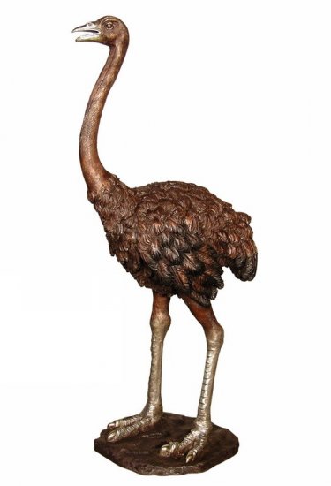 Bronze Standing Ostrich Bronze Standing Ostrich