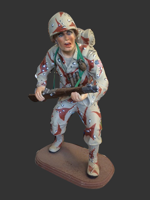 Soldier 36 inch / Desert Uniform Soldier 36 inch / Desert Uniform