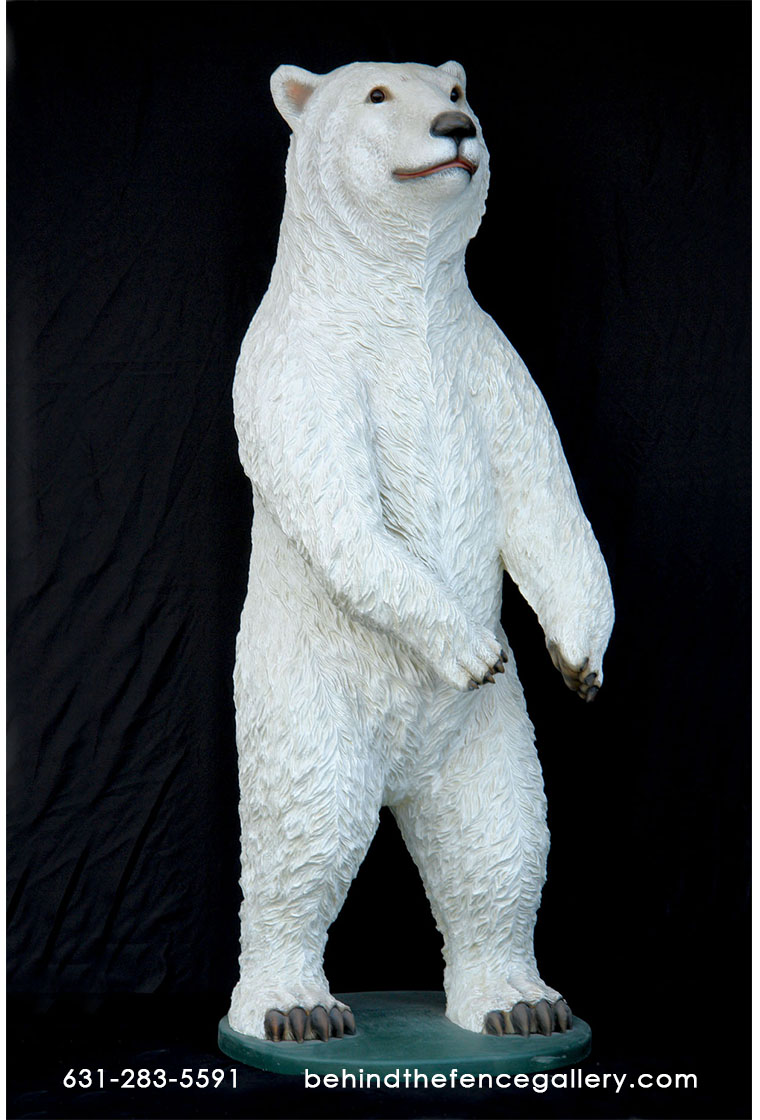 Polar Bear Standing Statue Polar Bear Standing Statue