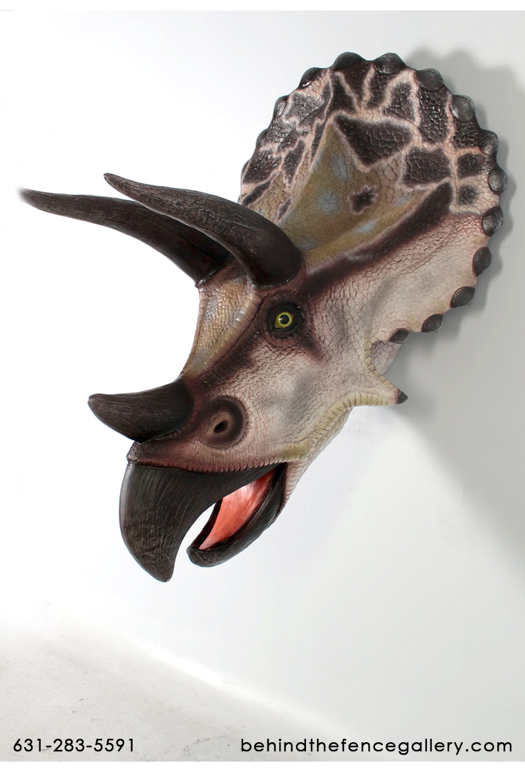 Triceratops Head Wall Mount Triceratops Head Wall Mount