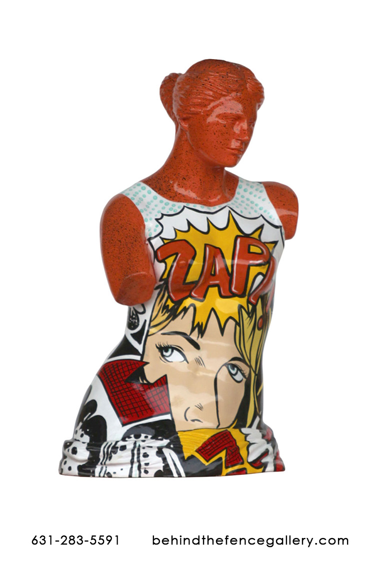 Popart Venus Torso Sculpture Popart Venus Torso Sculpture