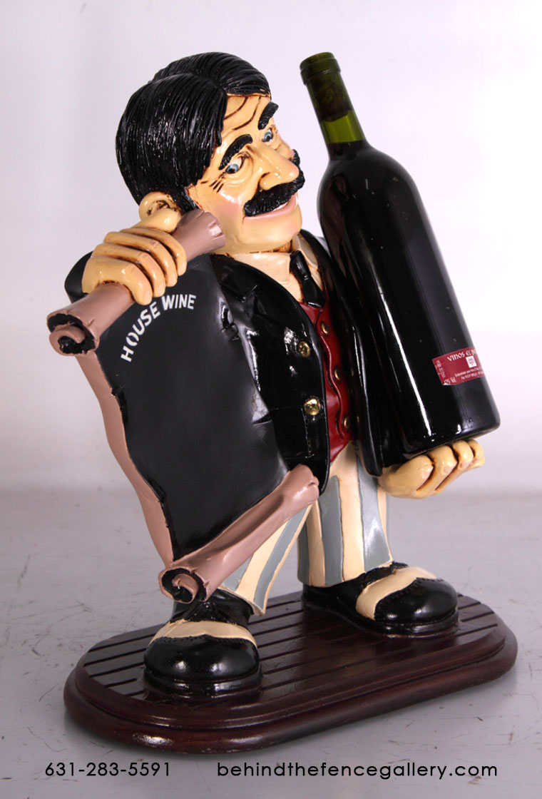 Wine Waiter Statue Wine Waiter Statue
