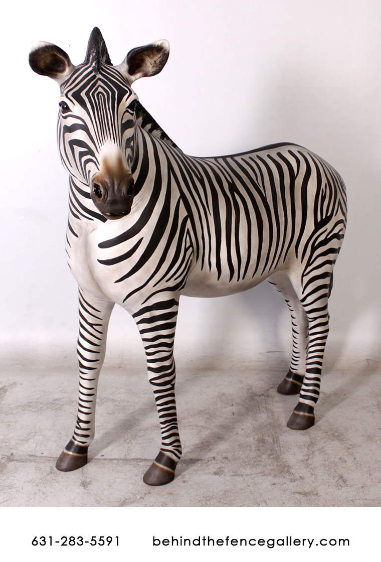 Life-size Zebra Statue Life-size Zebra Statue