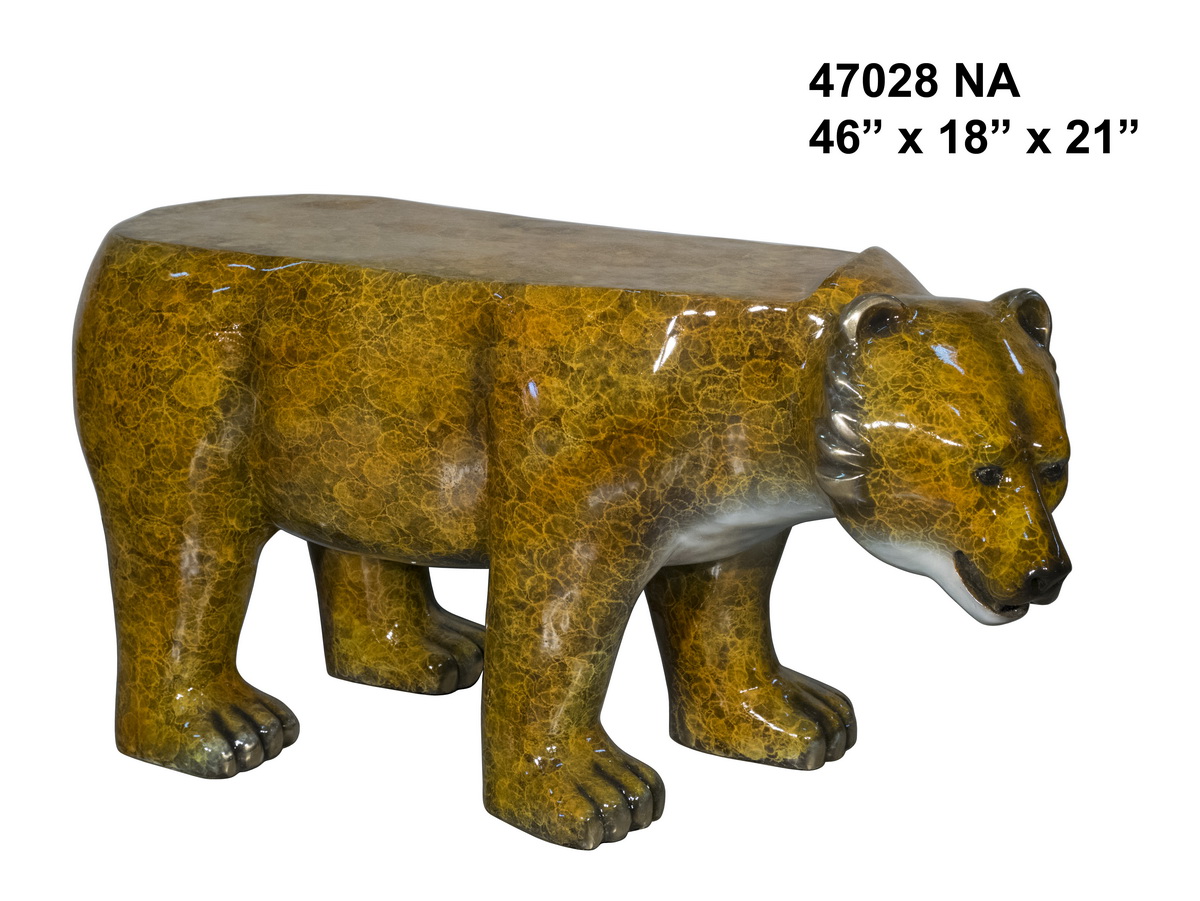 Bronze Bear Bench Bronze Bear Bench