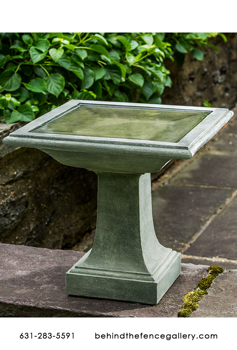 Cast Stone Avery Birdbath Cast Stone Avery Birdbath
