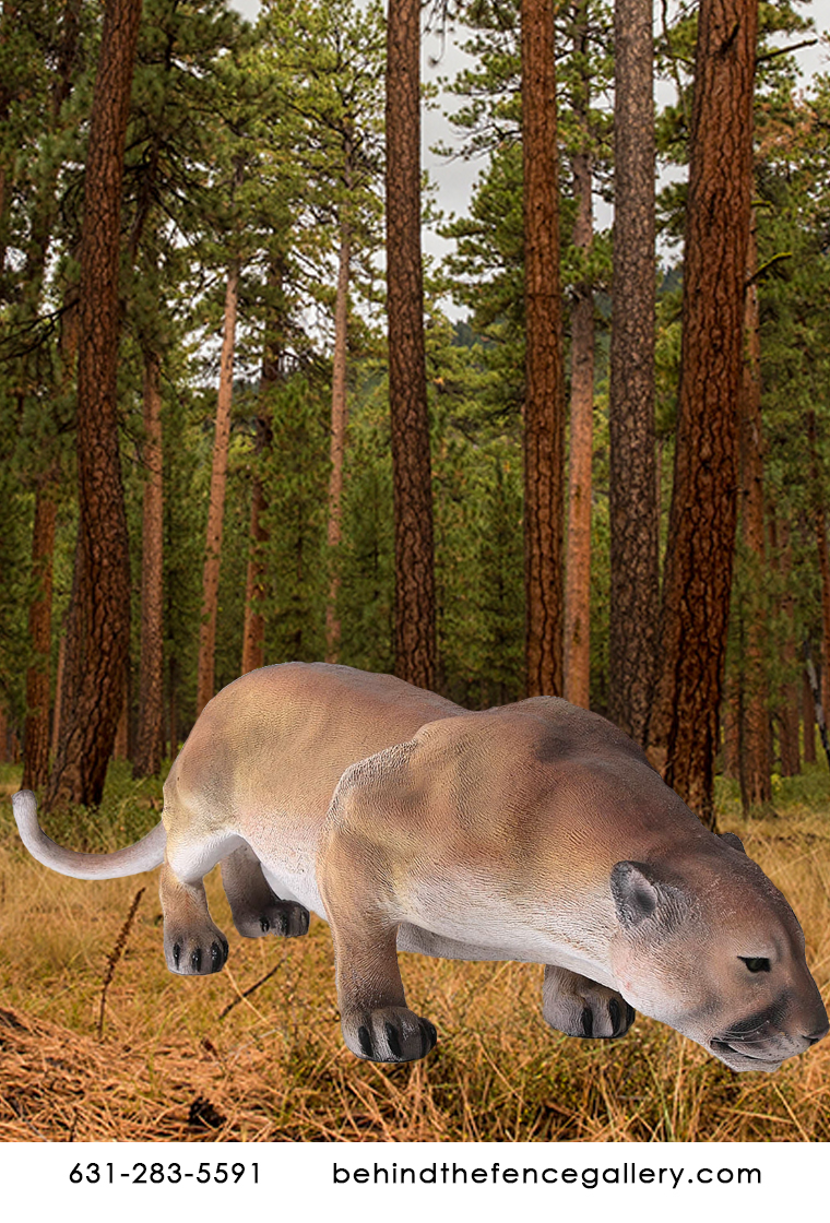 Cougar Statue Crouching Cougar Statue Crouching