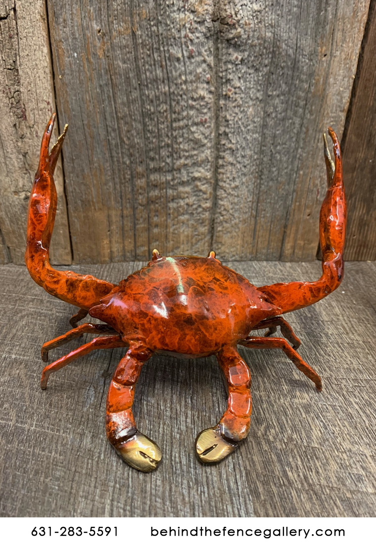 Crab Bronze Figurine Crab Bronze Figurine