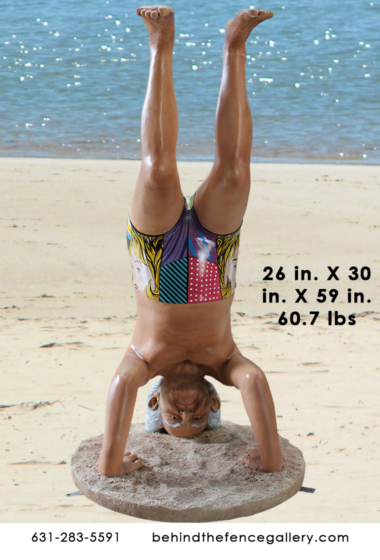 Davin Gurion Headstand Statue (LARGE) Davin Gurion Headstand Statue (LARGE)