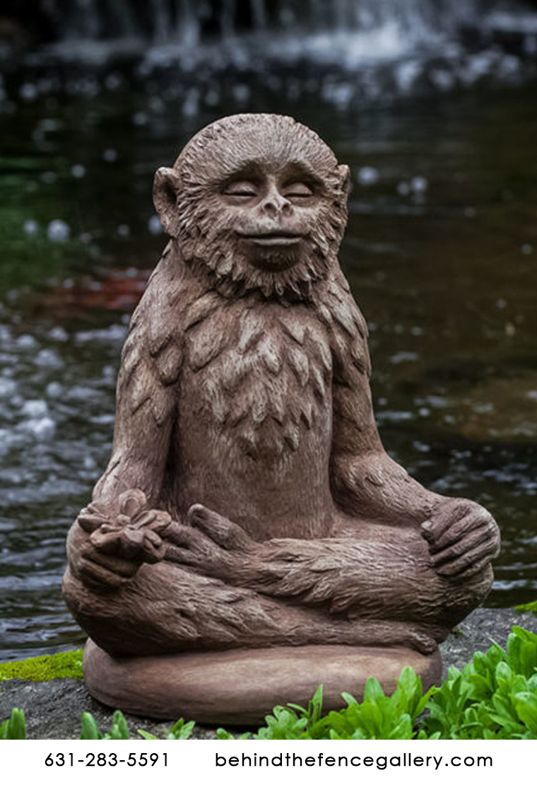 Doobie the Cast Stone Zen Monkey Doobie the Cast Stone Zen Monkey