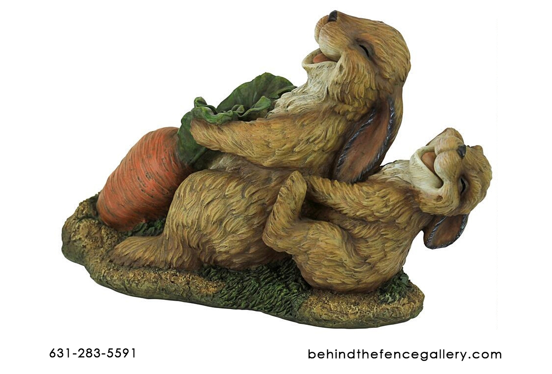 Cute Carrot Crew Rabbit Statue Cute Carrot Crew Rabbit Statue