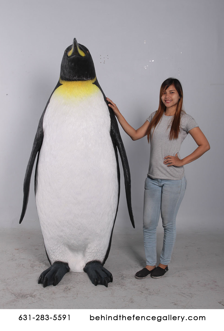 Giant King Penguin Larger than Life 6ft Statue Giant King Penguin Larger than Life 6ft Statue