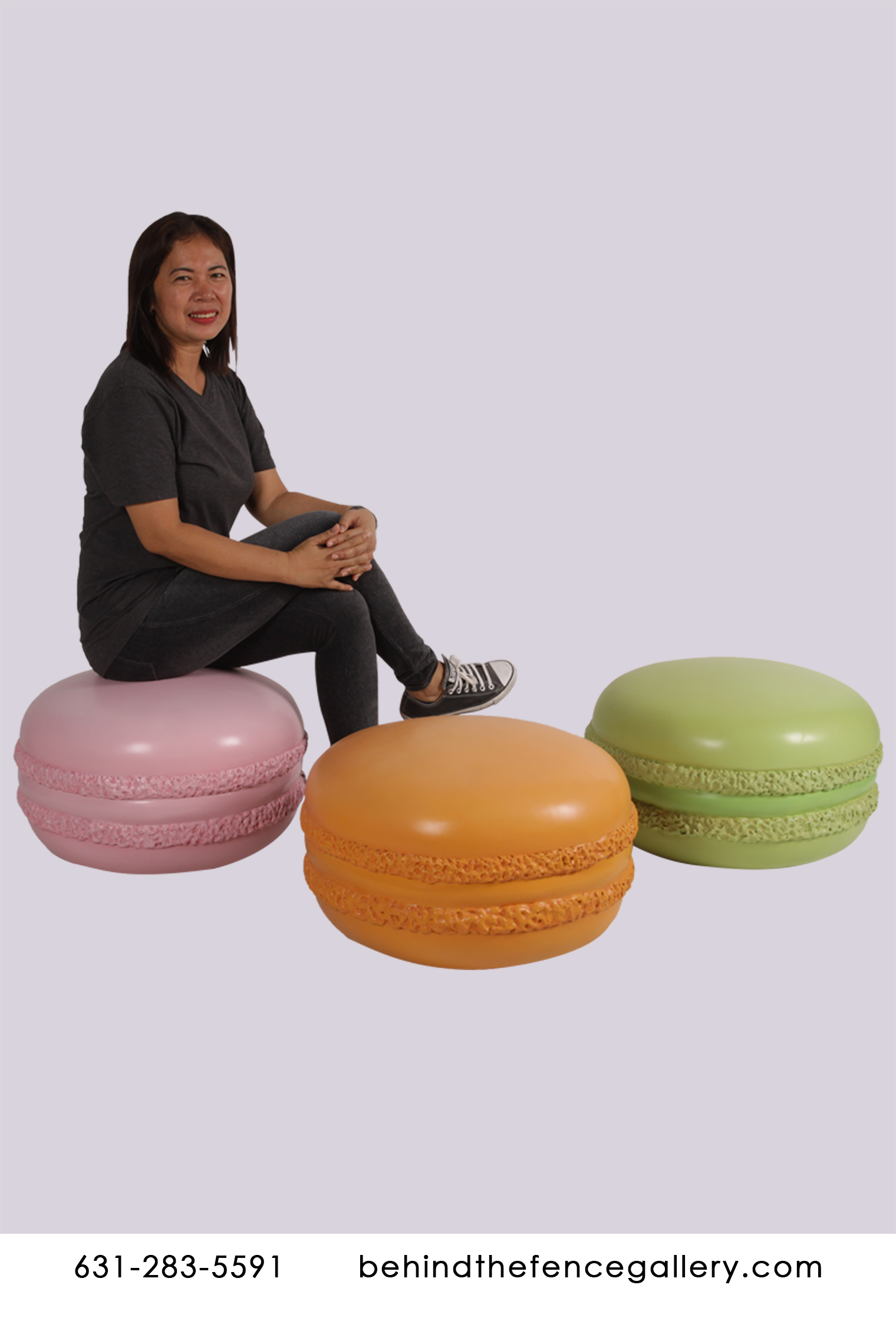 Macaroon Statue 2ft Wide Candy Prop Macaroon Statue 2ft Wide Candy Prop