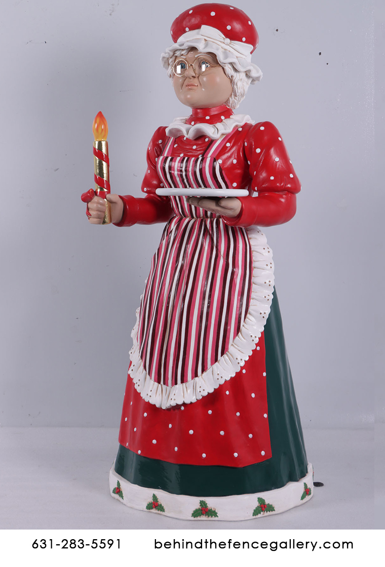 Mrs. Claus Life Size Christmas Statue Mrs. Claus Life Size Christmas Statue