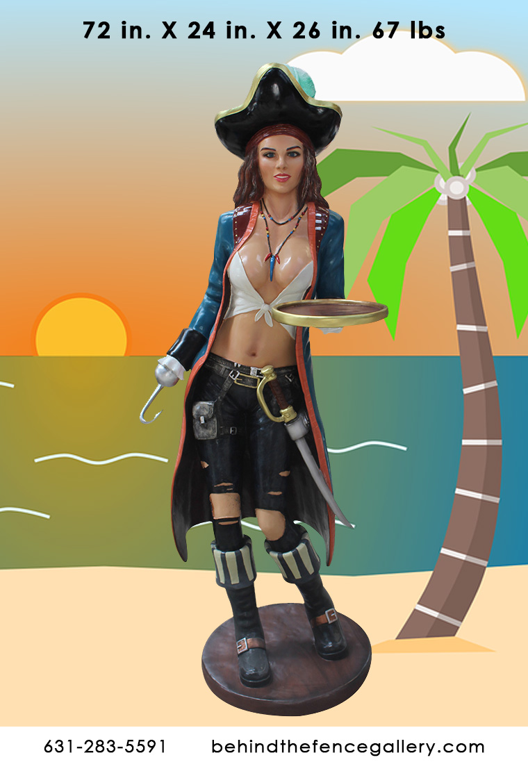 Pirate Female Sexy Anne Statue Pirate Female Sexy Anne Statue