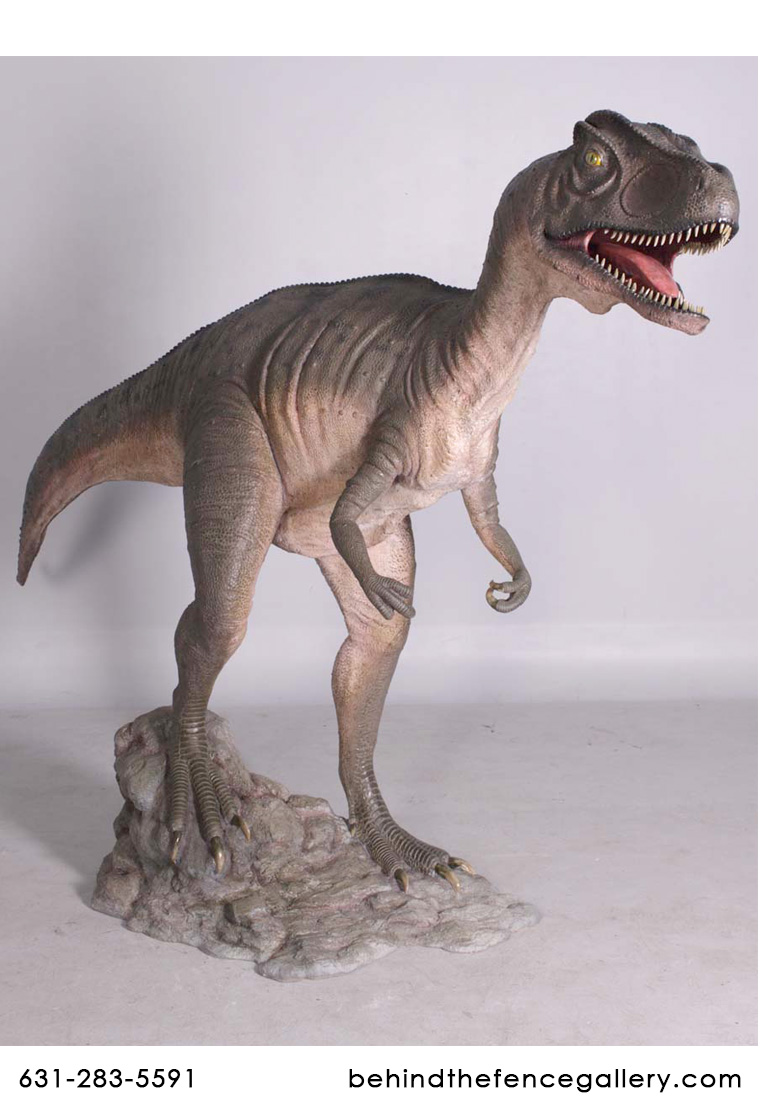 Allosaurus Statue with Mouth Open Allosaurus Statue with Mouth Open