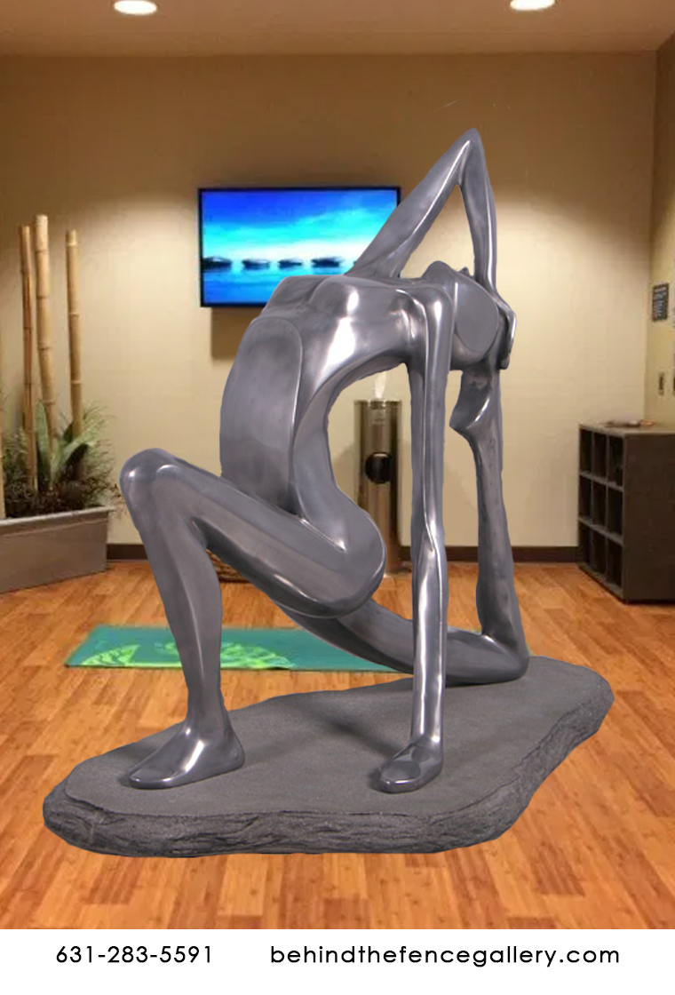 Yoga Concentration Pose Sculpture Yoga Concentration Pose Sculpture