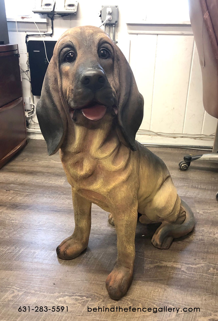 Blood Hound Dog Statue Life Size Blood Hound Dog Statue Life Size