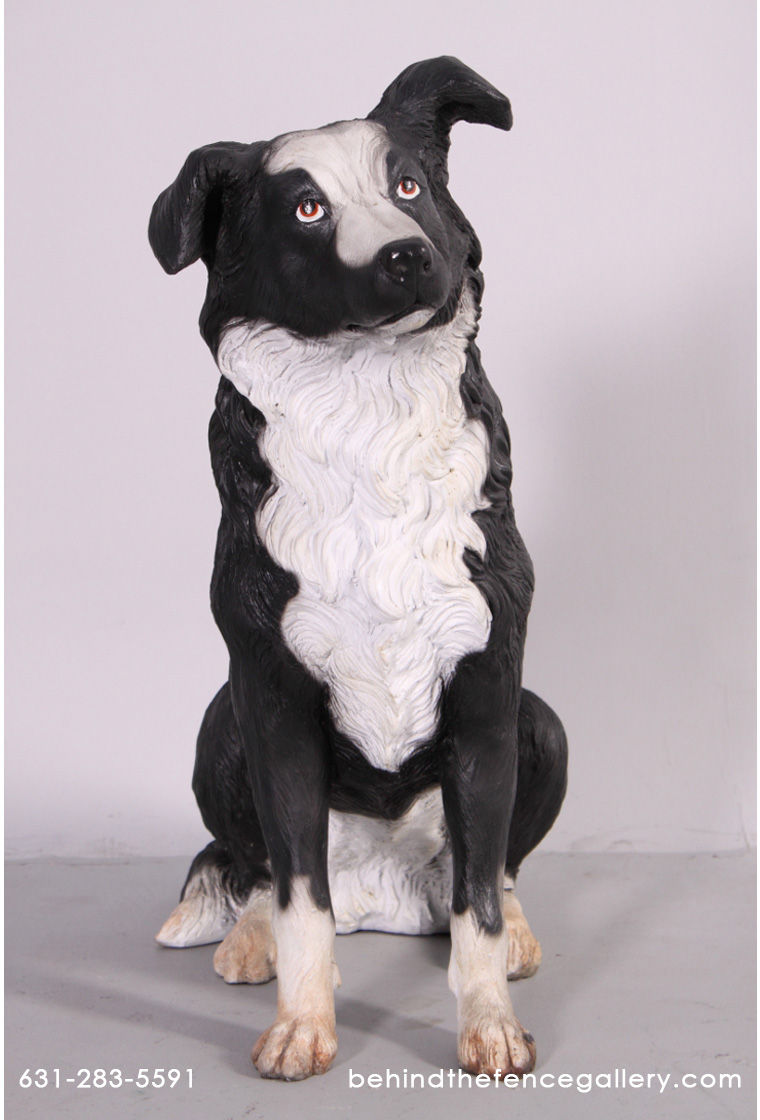 Border Collie Statue Border Collie Statue