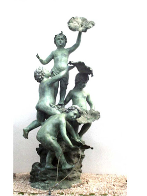 Bronze Boys Fountain Bronze Boys Fountain