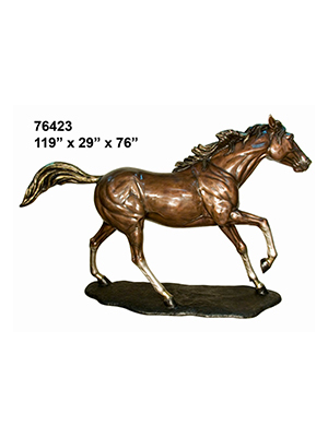 Bronze Cantering Horse Bronze Cantering Horse