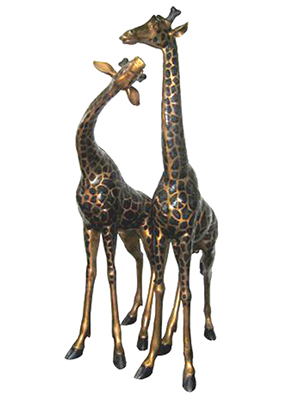 Bronze Giraffe ( each ) Bronze Giraffe ( each )