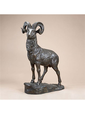Bronze Goat with Horn Bronze Goat with Horn