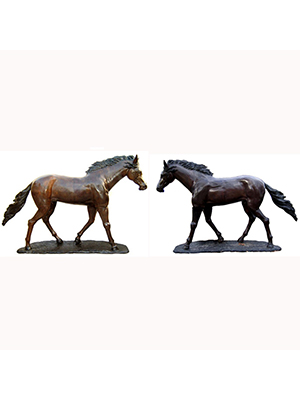 Full-Sized & Life-Sized Bronze Horse Full-Sized & Life-Sized Bronze Horse