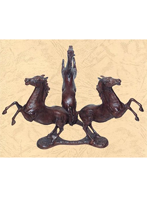 Three Horse Table Base Three Horse Table Base