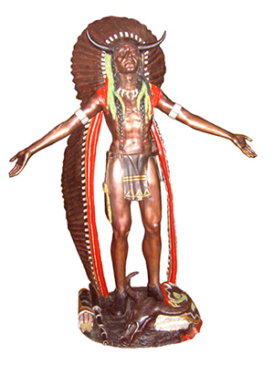 Bronze Indian Chief 6ft Bronze Indian Chief 6ft