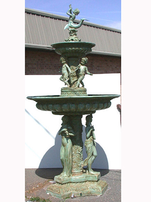 Bronze 3 Ladies Musical Fountain Bronze 3 Ladies Musical Fountain