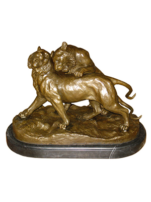 Bronze 2 Lions Bronze 2 Lions