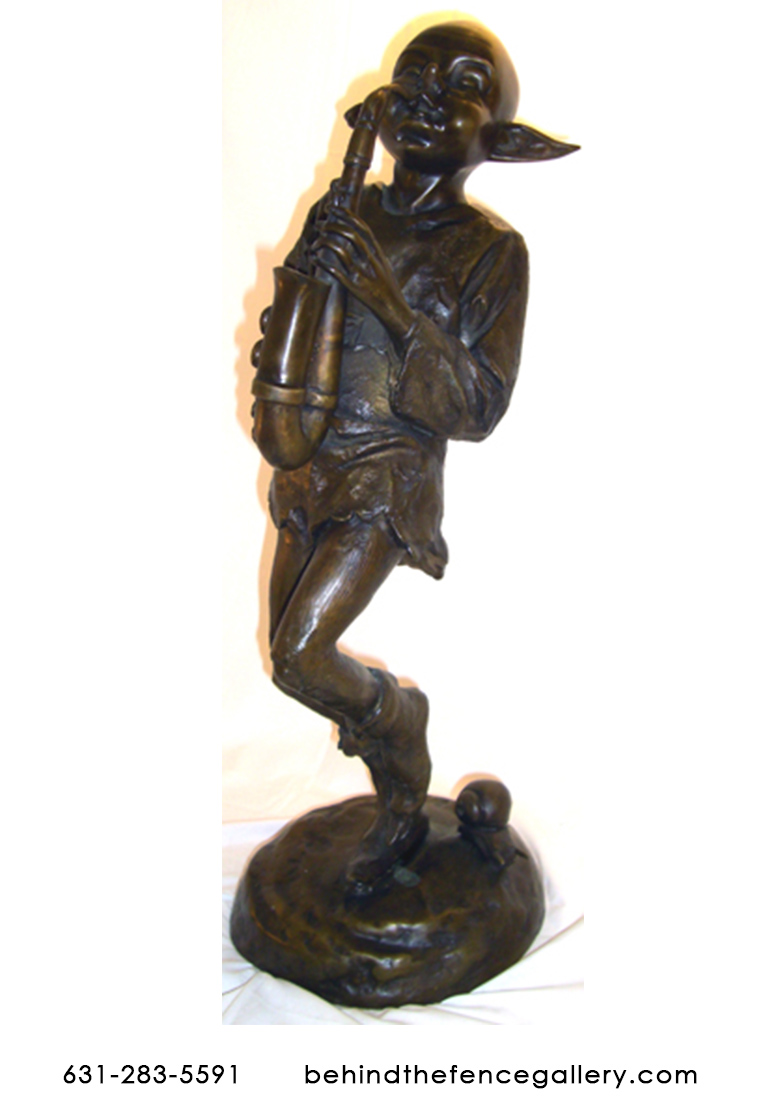 Bronze Playing Man Bronze Playing Man