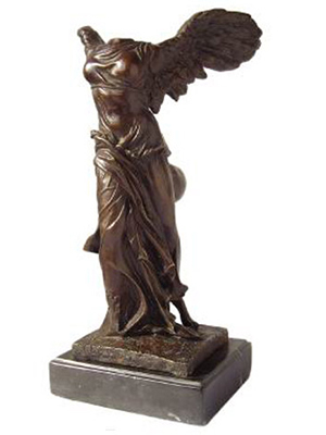 Bronze Nike of Samothrace Bronze Nike of Samothrace