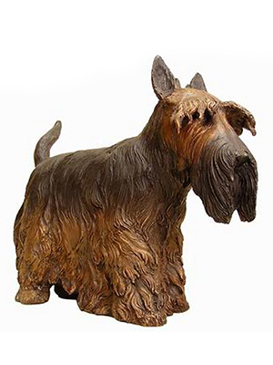 Bronze Scottish Terrier Statue Bronze Scottish Terrier Statue