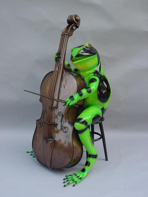 Frog with Cello Frog with Cello