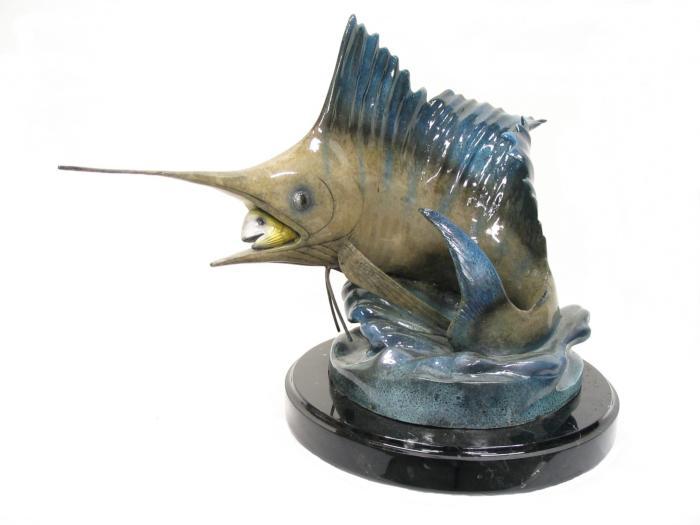 Small Marlin with Fish Small Marlin with Fish