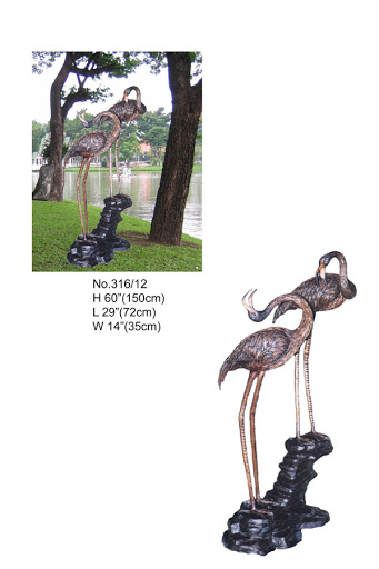 Flamingo Fountain Flamingo Fountain