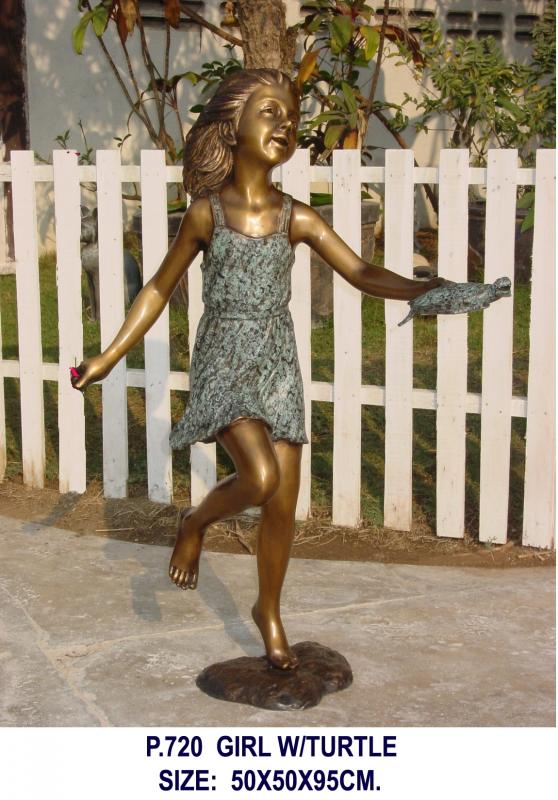 Girl with Turtle Girl with Turtle