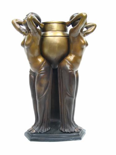 Three Women Holding Vase Three Women Holding Vase