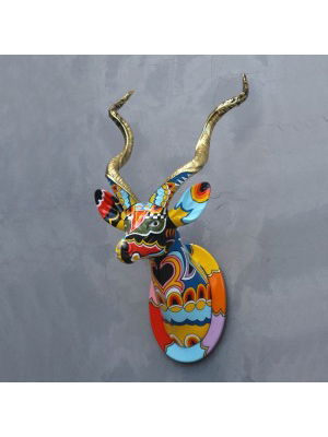 Pop Art Kudu Head Pop Art Kudu Head