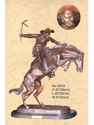 Bronco Buster (3 Layers Marble Base) Bronco Buster (3 Layers Marble Base)